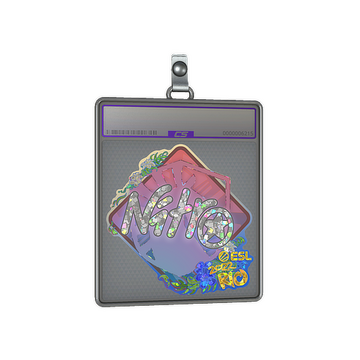 Sticker Slab | nitr0 (Glitter) | Rio 2022