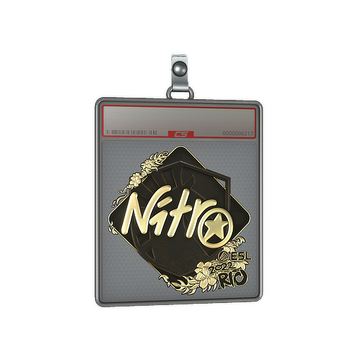 Sticker Slab | nitr0 (Gold) | Rio 2022