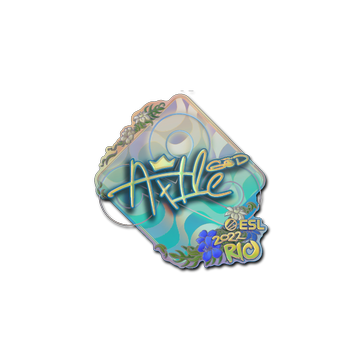 Sticker | Ax1Le (Holo) | Rio 2022