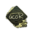 Sticker | acoR (Gold) | Rio 2022