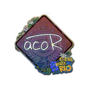 Sticker | acoR (Glitter) | Rio 2022