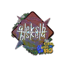 Sticker | Aleksib (Glitter) | Rio 2022