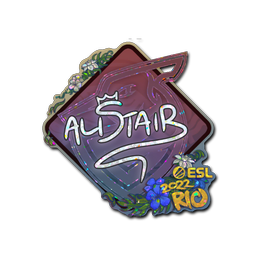 Sticker | aliStair (Glitter) | Rio 2022