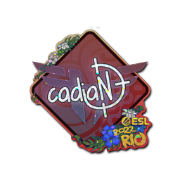 Sticker | cadiaN (Glitter) | Rio 2022