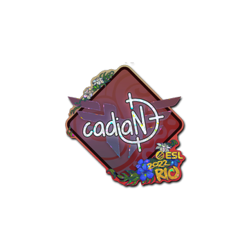 Sticker | cadiaN (Glitter) | Rio 2022