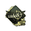 Sticker | cadiaN (Gold) | Rio 2022
