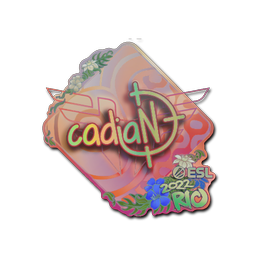 Sticker | cadiaN (Holo) | Rio 2022