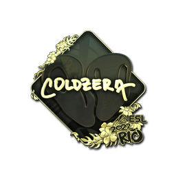 Sticker | coldzera (Gold) | Rio 2022