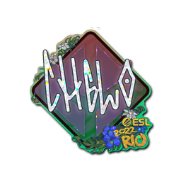 Sticker | chelo (Glitter) | Rio 2022