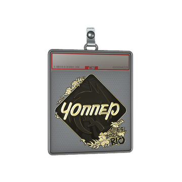 Sticker Slab | chopper (Gold) | Rio 2022