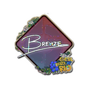 Sticker | Brehze (Glitter) | Rio 2022