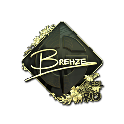 Sticker | Brehze (Gold) | Rio 2022