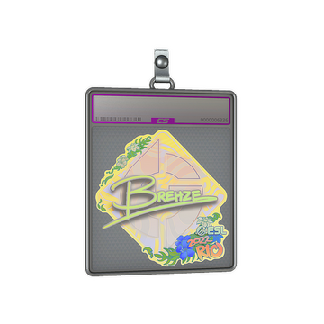 Sticker Slab | Brehze (Holo) | Rio 2022