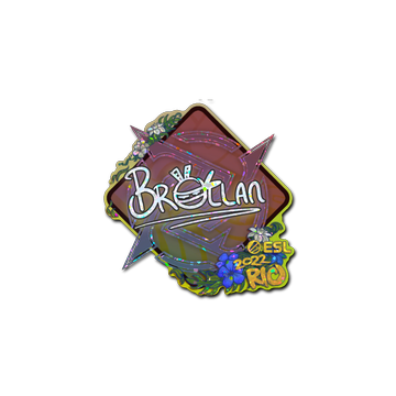 Sticker | Brollan (Glitter) | Rio 2022