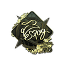 Sticker | es3tag (Gold) | Rio 2022