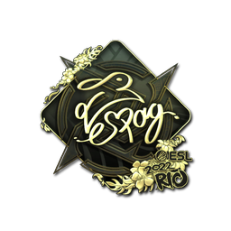 Sticker | es3tag (Gold) | Rio 2022