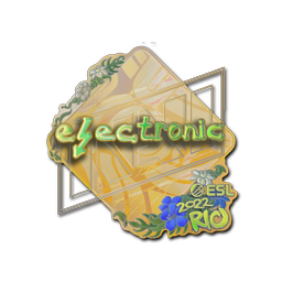 Sticker | electronic (Holo) | Rio 2022
