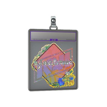 Sticker Slab | electronic (Glitter) | Rio 2022