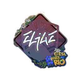 Sticker | EliGE (Glitter) | Rio 2022