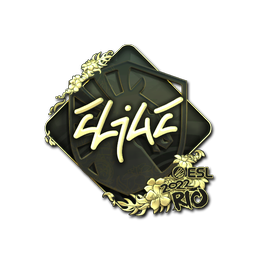 Sticker | EliGE (Gold) | Rio 2022