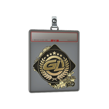 Sticker Slab | GamerLegion (Gold) | Rio 2022