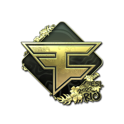 Sticker | FaZe Clan (Gold) | Rio 2022