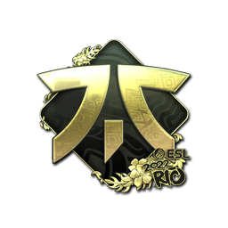 Sticker | Fnatic (Gold) | Rio 2022