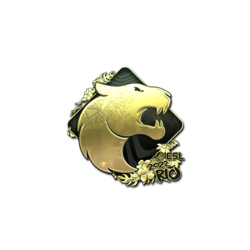 Sticker | FURIA (Gold) | Rio 2022