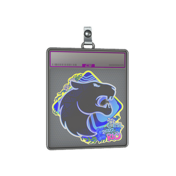 Sticker Slab | FURIA (Holo) | Rio 2022