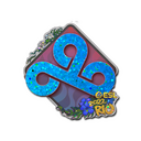 Sticker | Cloud9 (Glitter) | Rio 2022