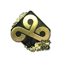 Sticker | Cloud9 (Gold) | Rio 2022