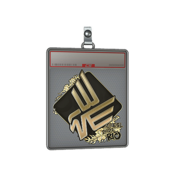 Sticker Slab | Bad News Eagles (Gold) | Rio 2022