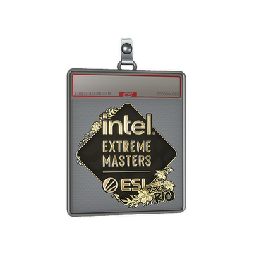 Sticker Slab | IEM (Gold) | Rio 2022
