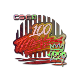 Sticker | 100 Thieves (Holo) | 2020 RMR