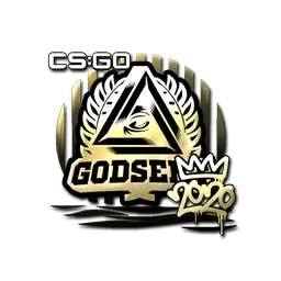 Sticker | GODSENT (Gold) | 2020 RMR