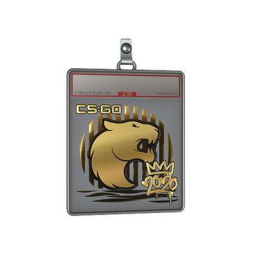 Sticker Slab | FURIA (Gold) | 2020 RMR