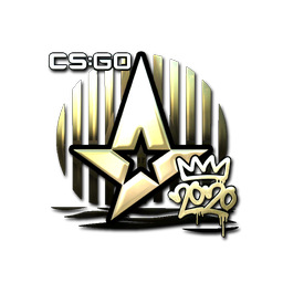 Sticker | Astralis (Gold) | 2020 RMR