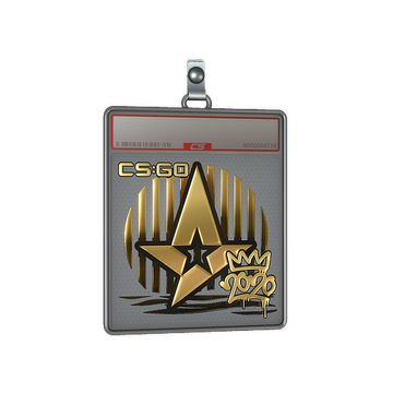 Sticker Slab | Astralis (Gold) | 2020 RMR