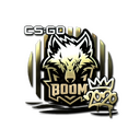 Sticker | Boom (Gold) | 2020 RMR