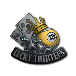 Sticker | Lucky 13 (Foil)