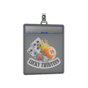 Sticker Slab | Lucky 13