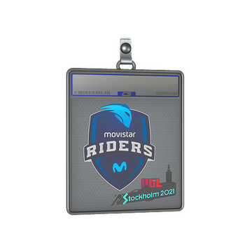 Sticker Slab | Movistar Riders | Stockholm 2021