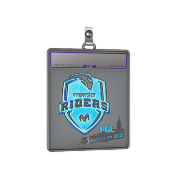 Sticker Slab | Movistar Riders (Holo) | Stockholm 2021