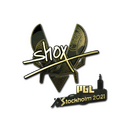 Sticker | shox (Gold) | Stockholm 2021