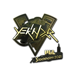 Sticker | YEKINDAR (Gold) | Stockholm 2021