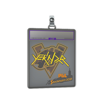 Sticker Slab | YEKINDAR (Holo) | Stockholm 2021