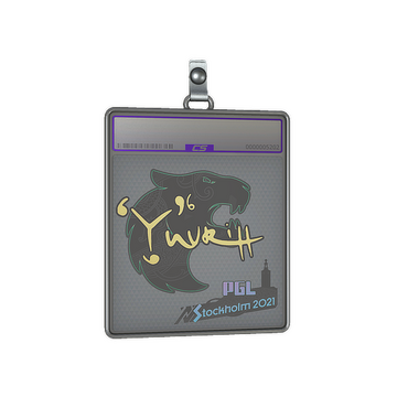 Sticker Slab | yuurih (Holo) | Stockholm 2021