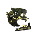 Sticker | yuurih (Gold) | Stockholm 2021