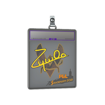 Sticker Slab | ZywOo (Holo) | Stockholm 2021