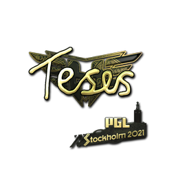 Sticker | TeSeS (Gold) | Stockholm 2021